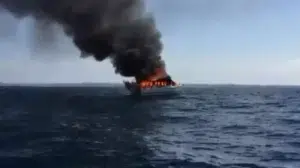 Fallecen en alta mar 40 migrantes tras incendiarse embarcación en las costas de Haití