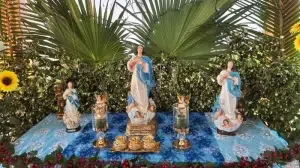 Camoapeños salen a las calles a cantar a la Purísima