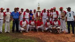 Finaliza liga de béisbol municipal mayor “A” en Camoapa