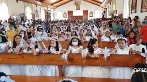 Primera Comunión en Camoapa por la Inmaculada Concepción